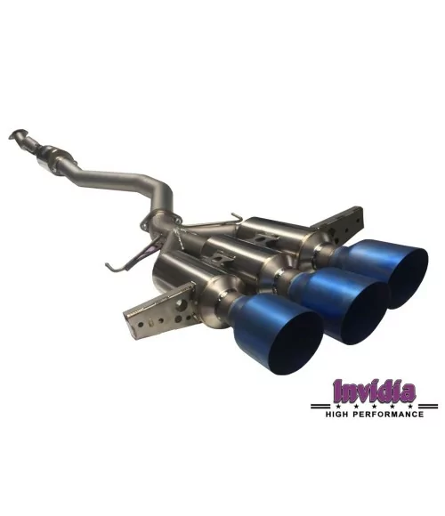 Invidia Titanium Catback System R400 Honda Civic Type-R FK8 17+