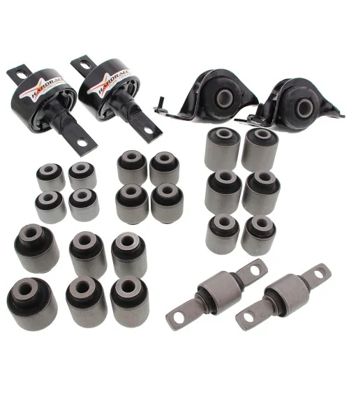 Hardrace 6107-DC2 Arm Bushings Completed Set Honda Civic, Crx, Integra 