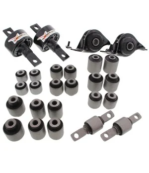 Hardrace 6107-DC2 Arm Bushings Completed Set Honda Civic, Crx, Integra