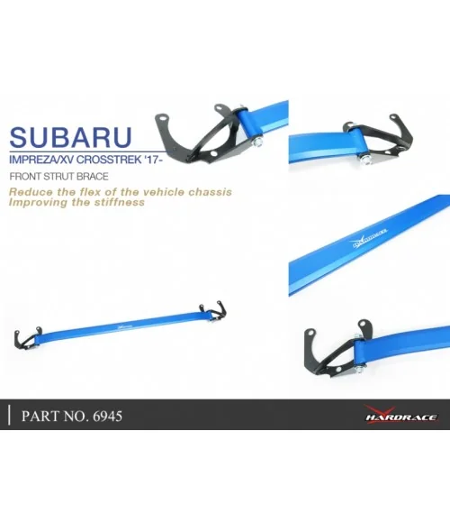 Hardrace 6945 Front Strut Brace Subaru Forester, Impreza, XV