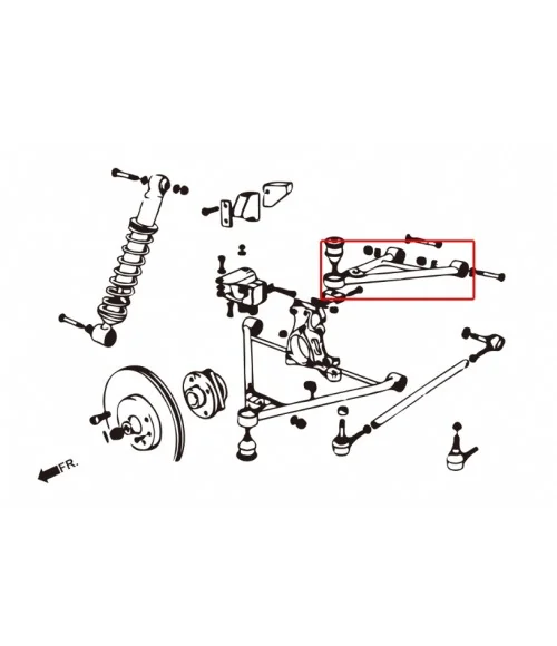 Hardrace 7553 Rear Upper Arm Lotus Elise, Exige