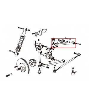 Hardrace 7553 Rear Upper Arm Lotus Elise, Exige