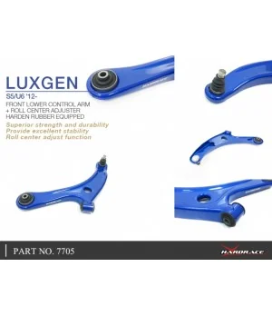 Hardrace 7705 Front Lower Control Arm + Roll Center Adjuster Luxgen S5, U6