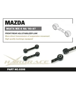 Hardrace 8308 Front/rear Adj. Stabilizer Link Mazda MX-5 MIATA