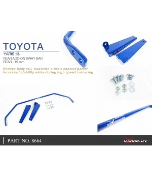 Hardrace 8664 Rear Add-on Sway Bar Toyota Yaris