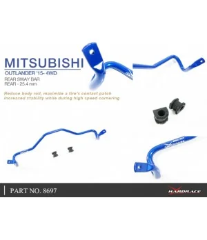 Hardrace 8697 Rear Sway Bar Mitsubishi Eclipse cross, Outlander