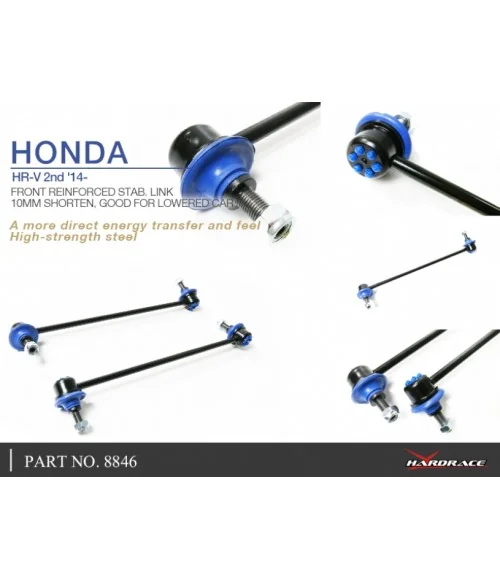 Hardrace 8846 Front Reinforced Stab. Link Honda HR-V