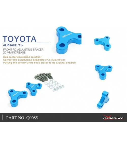 Hardrace Q0085 Geometry Correction Spacer Lexus, Toyota