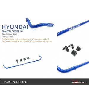 Hardrace Q0088 Rear Sway Bar Hyundai Elantra, I-30, Veloster